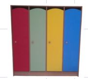 Шафа для роздягальні в дитячому садочку МЕБЛІ ВІВАТ (11340)